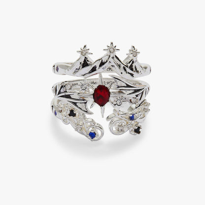 A Court of Thorns and Roses™ Bat Boys Ring Set of 3