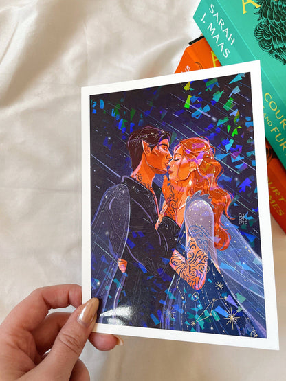 Feyre & Rhys *Holographic Print*