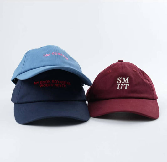 Smut 📚 Bookish Baseball Hat