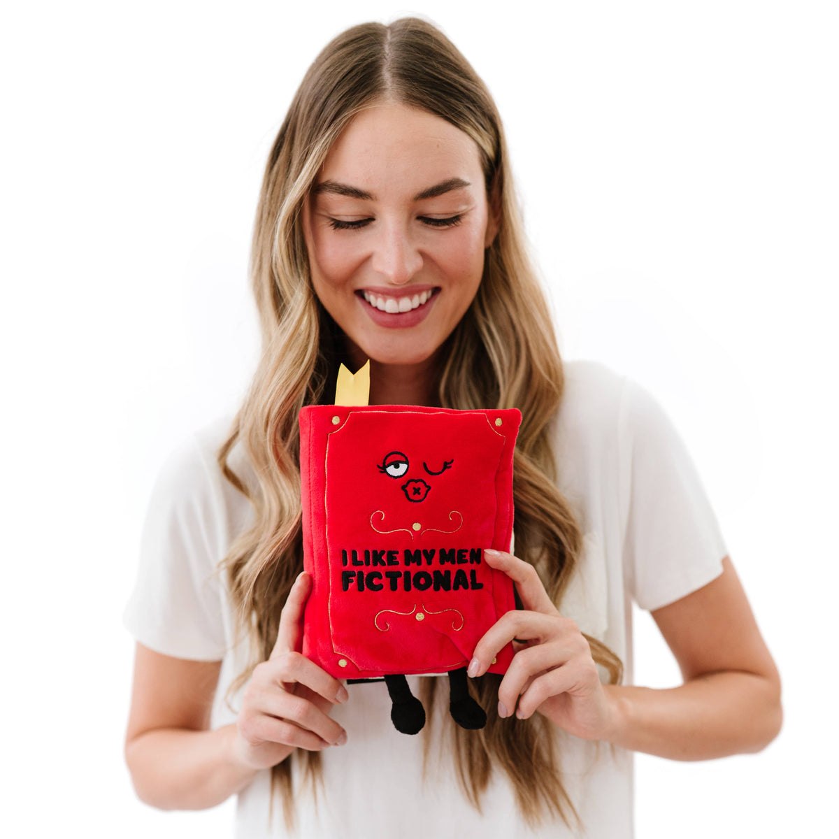Book Boyfriend Plush for Book Lovers Gifts - Bookish Merch
