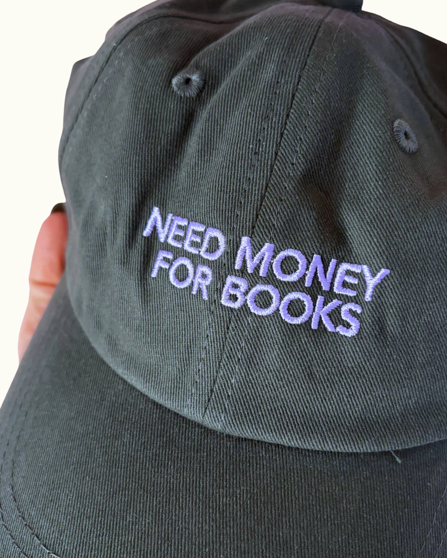 Need Money for Books 📚 Bookish Dad Hat