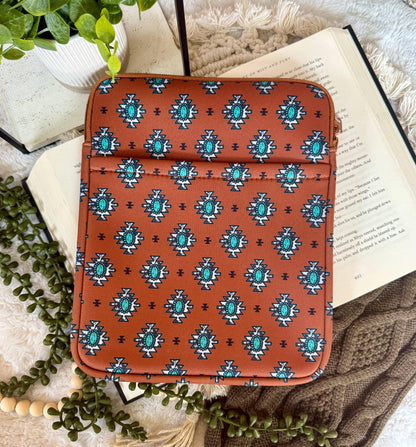 Western Cowgirl Book and Tablet Sleeve/Cover