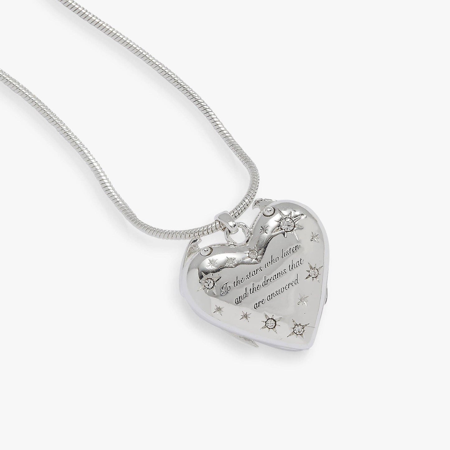 A Court of Thorns and Roses™ Velaris™ Heart Locket Necklace