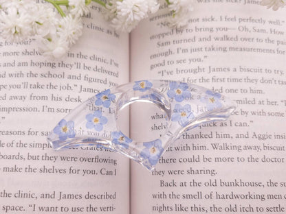 Floral Book Page Holder, Flower Thumb Page Spreader