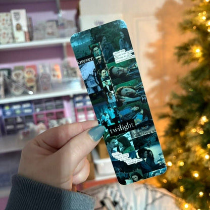 Twilight Collage Dual-Sided Cardstock Bookmark