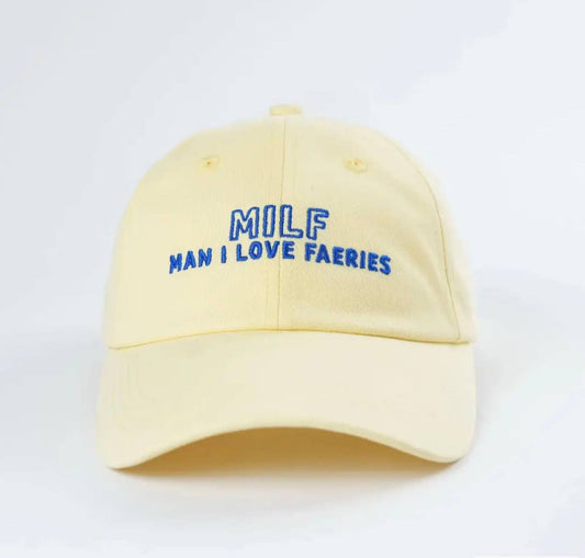 Bookish Dad Hat (Man I Love Faeries)
